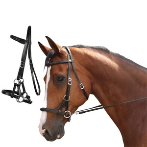 Brida de Polo para Montar a Caballo, Cuero Genuino, Ajustable, Acolchado Suave, Hebillas Reforzadas, Tamaño y Color Personalizables para Mayor Comodidad - Product Image 5