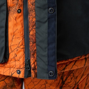 Veste de chasse en laine camouflage de qualité supérieure pour homme, vêtements de chasse d'extérieur, veste chauffante camouflage à capuche - Product Image 5