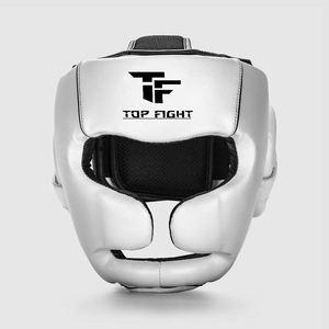 Protège-tête de boxe portable réglable - Casque en cuir PU durable avec design respirant pour l'entraînement des adultes et des jeunes - Product Image 4