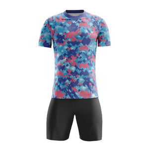 ชุดฟุตบอลราคาแข่งขัน พิมพ์ลายแบบซับลิเมชั่น วัสดุสั่งทำพิเศษ ระบายอากาศได้ดี แห้งเร็ว สำหรับผู้ใหญ่ - Product Image 5