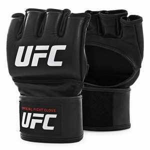 ถุงมือ MMA คุณภาพสูง หนังแท้ UFC สำหรับกราปลิง แบบเต็มนิ้ว สายรัดปรับได้ เหมาะสำหรับการฝึกซ้อมต่อสู้ มวยไทย ศิลปะการต่อสู้ กันน้ำ - Product Image 1