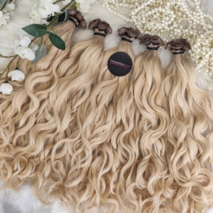 ผมต่อเวอร์จิ้นเวียดนามแท้ 100% คุณภาพพรีเมียม Genius Weft – เกล็ดผมครบถ้วน น้ำหนัก 100 กรัม ทุกสี 2026 - Product Image 3