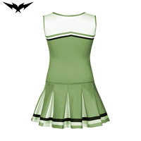 Uniforme de cheerleading pour adultes en polyester, haute qualité, personnalisable, avec strass et broderie 3D, logo personnalisé, fabrication OEM/ODM – Grande Vente