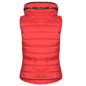Gilet matelassé épais en coton pour femme, personnalisé, avec fermeture éclair, pour l'hiver, décontracté, vente en gros - Product Image 6