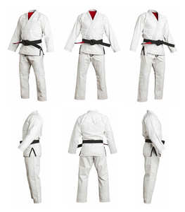Trajes de Jiu-Jitsu, Gi de Jiu-Jitsu, Uniformes de Judo y Karate, 320 GSM, 100% Algodón, Transpirables, Duraderos, Unisex, Personalizables - Product Image 6