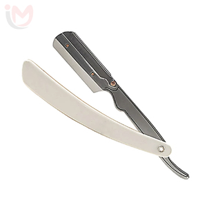 Cheap Price Old-fashioned Stainless Steel <b>Razor</b> Plastic Folding Manual Barber Knife Safety Men's Face Beard Shaver Single <b>Blade</b> - Product Image 1