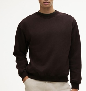 Sudadera para Hombre, 400gsm, Tejido French Terry, Silueta Cuadrada, Estilo Urbano, Lisa, Calidad Premium, Ropa de Invierno - Product Image 1