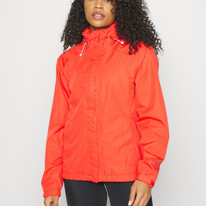 Fashion Lightweight Breathable High Quality Women Softshell Windbreaker Jackets with Zip <b>Stand</b> Collar - Product Image 1