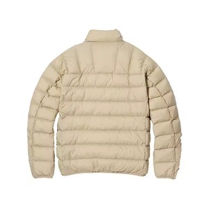 Men's Winter Lightweight Nylon Waterproof Windproof Outdoor Jacket Breathable Packable Puffer <b>Canvas</b> Lining Mandarin <b>Plain</b> Dyed - Product Image 2