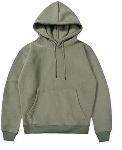 Sweat-shirts pour hommes en molleton lourd 100% coton, brodés sur mesure, style hip-hop vintage, avec poche, séchage rapide, respirants, haute qualité - Product Image 2