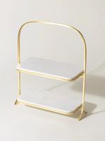 Support à gâteau décoratif en bois écologique, compatible lave-vaisselle, plateau de présentation de desserts à grain naturel pour traiteur et buffet