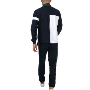 Conjunto Deportivo para Hombre con Bloques de Color, Cuello Alto, Manga Larga, Otoño, Informal, Transpirable, Poliéster y Algodón, Corte Regular - Product Image 2