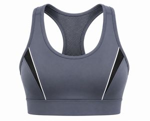 เสื้อชั้นในกีฬาสำหรับผู้หญิง แบบ Racerback คอกว้าง ไร้ตะเข็บ ระบายอากาศได้ดี รองรับการออกกำลังกายได้ดี น้ำหนักเบา เป็นมิตรกับสิ่งแวดล้อม แห้งเร็ว - Product Image 1