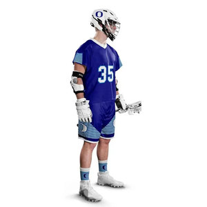 Uniforme de Lacrosse para Equipo, Material de Primera Calidad, Ligero, Transpirable, Duradero, Uniforme de Lacrosse de Alto Rendimiento en Venta, Ajuste Personalizado - Product Image 6
