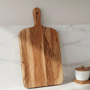 Tabla de Cortar Rectangular de Madera de Olivo con Orificio para Colgar, No Tóxica, Duradera, Apta para Lavavajillas, Tabla para Servir, CRAFT WORLD - Product Image 5