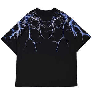 Nouveau T-shirt Homme Streetwear 2026 en Coton 100% avec Patch Brodé Effet Vieilli et Manches Courtes - Product Image 5