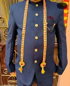 Patka de Bienvenida Artesanal para Invitados de Boda |   Estola Tradicional India Colorida con Borlas |    Accesorio para la Ceremonia Baraat - Product Image 5