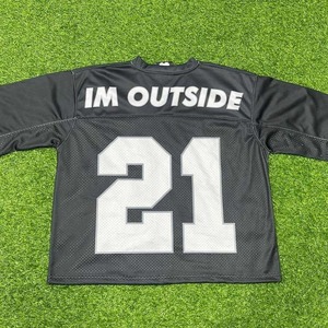 Maillot de football américain personnalisé pour homme en tissu mesh 100% polyester, respirant, à manches courtes, imprimé par sublimation, design estival, t-shirts - Product Image 4