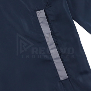 Relevo Industries Men's Hooded Windproof <b>Lightweight</b> Full Sleeve Casual <b>Jacket</b> Solid Color Zipper Front Design Streetwear - Product Image 6