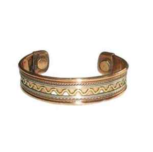 Bracelet manchette ajustable en alliage de cuivre fait main de haute qualité avec motif couronne pour mariage, prix de gros - Product Image 6