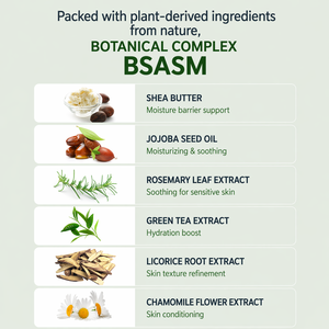 Loción Corporal Hidratante Botánica Premium, Fórmula Rica en Minerales con Ceramida NP, Hidratación y Cuidado Calmante para Piel Sensible - Product Image 4