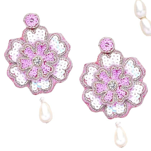 Pendientes de Cuentas Hechos a Mano con Bordado Personalizado, Joyería Boho Colgante, Diseño Exclusivo para Fiestas y Festivales de la India por MD HANDICRAFTS - Product Image 6