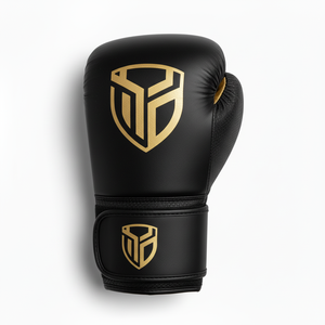 Guantes de Boxeo MMA Blackthorn, los Mejores del Mundo, para Kickboxing y Muay Thai, Transpirables, de Cuero PU, con Cierre de Gancho y Bucle, Tallas 10oz-16oz - Product Image 1