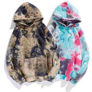 เสื้อฮู้ดดี้ RTS ราคาขายส่ง ผ้าฝ้าย 100% คุณภาพพรีเมียม สกรีนโลโก้ตามสั่ง สไตล์วินเทจ ย้อมสีแบบไทได ทรงพูลโอเวอร์ หนานุ่ม ซักย้อมสีแบบแอซิดวอช รุ่น AI-HD-33 - Product Image 6