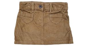 Falda de pana de color sólido con pantalones cortos interiores para niñas para la temporada de primavera para niños en 2018 - Product Image 5