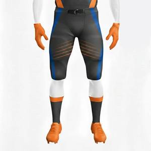 Ensemble de maillot de football américain unisexe, impression numérique 73, tissu respirant, manches courtes ajustées, pantalon à taille élastique, personnalisable - Product Image 3