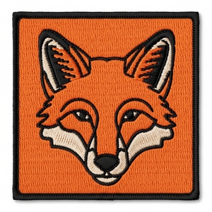 Patchs thermocollants personnalisés brodés tête de tigre orange, appliques spirit animale, badges à coudre pour vêtements et vestes, style Hip Hop Streetwear - Product Image 2