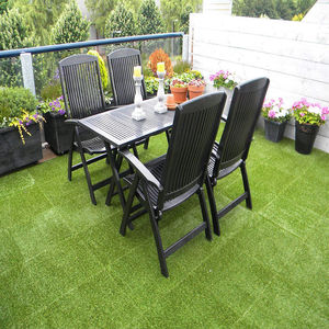 Dalles de terrasse en plastique emboîtables DIY pour l'extérieur - Product Image 5