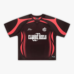 Camisetas de fútbol para hombre de poliéster de secado rápido, sublimadas, cómodas y a la moda - Product Image 2