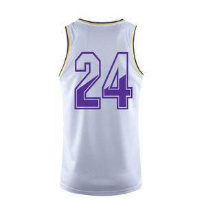 Wholesale <b>Men's</b> Basketball Jersey Custom Sleeveless Sports Shirt Breathable Reversible Team Uniform Basketball Wear - Product Image 4