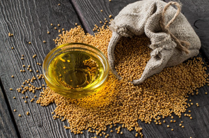 Usine d'épices vente en gros d'huile de moutarde naturelle 100% de haute qualité à bas prix - Product Image 3