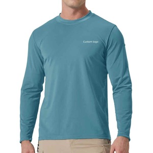 Camiseta de Pesca con Capucha de Manga Larga para Hombre, Protección UV, Secado Rápido, Sublimación UV, Personalizada, al por Mayor - Product Image 1