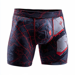 Pantalones Cortos de Compresión Sublimados para Hombre, Ropa Deportiva para Correr, Leggings Deportivos, Ropa Interior de Compresión para Entrenamiento - Product Image 2