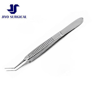 Pinzas de Capsulorhexis para Cirugía de Cataratas con Microincisión de Jiyo Surgical Co., Ejes Angulados Finos, Punta de 1.8 mm, Instrumento Quirúrgico - Product Image 6
