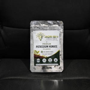 Humato de Potasio en Polvo 100% Soluble en Agua, Acondicionador de Suelo, Potenciador de Raíces, Seco, Marca AgriBio Consultants, Modelo 2026 - Product Image 2