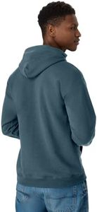 Sweat-shirt à capuche pour homme, coupe classique, en coton French Terry, décontracté, couleur unie, avec poche, tricoté, manches longues - Product Image 6