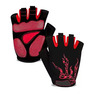 Direct Factory Wholesale <b>Leather</b> Gym Gloves for <b>Men</b> and Women Custom Logo Printing for Weightlifting Cycling Outdoor Sports - Product Image 1