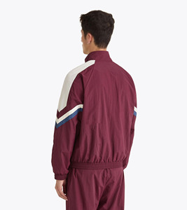 Custom Windproof Winter Windbreaker Tracksuits <b>Men</b> Color Block Jogger Set Zip <b>Jacket</b> Nylon Sweat Pants Embroidery Print Factory - Product Image 3