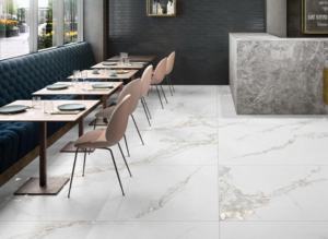 กระเบื้องพอร์ซเลนแกะสลักระดับไฮเอนด์ ขนาด 800x1600 1200x1800 750x1500 มม. กระเบื้องแผ่นใหญ่สำหรับห้องนั่งเล่น ห้องน้ำ ห้องครัว และสำนักงาน - Product Image 4