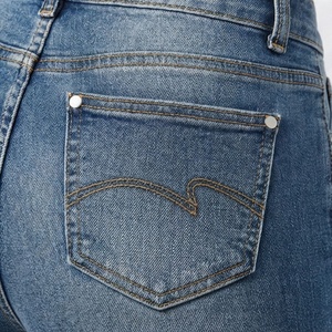 Breathable High Quality Denim Shorts Womens Cotton Button Closure Stylish Female <b>Booty</b> Casual Streetwear Fashion Apparel - Product Image 5