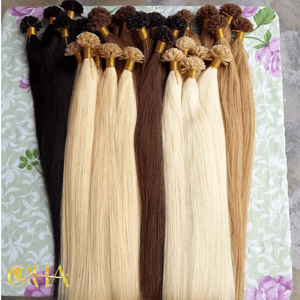 ผมแท้เวอร์จิ้นแบบ I-Tip เคราตินต่อผม เวียดนาม เรมี่ ดับเบิ้ลดรอน ทุกสี รับผลิตแบบ OEM ODM - Product Image 1