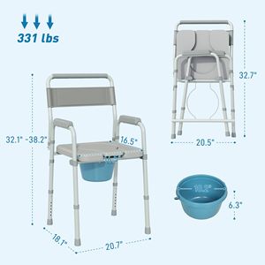 Sedia Comoda Accessibile per Uso Ospedaliero - Product Image 2