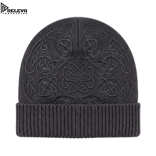 Unisex Winter Knit Beanie Hat Warm Cuffed Thermal Design Soft Stretchy Spandex/Polyester Material Solid Pattern for Adults