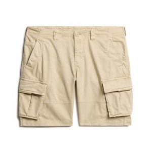 <b>Lightweight</b> Workout <b>shorts</b> Beige <b>Cargo</b> <b>Shorts</b> Mid Waist Button Fly Cotton Casual Bermuda Style With Multiple Pockets - Product Image 3