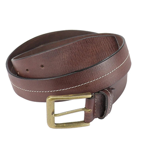 Cinturón de Cuero Genuino de Vaca para Hombre, Estilo Nuevo de Fábrica, Hebilla de Acero Reversible, Logotipo Personalizado, Multifuncional y Personalizable - Product Image 4