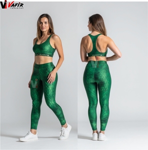 Wholesale Ladies New Design High Quality Sublimation Yoga Pants Customized High Waist Yoga <b>Leggings</b> vafir - Product Image 5